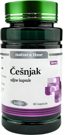 Natura line uljne kapsule Češnjak biofarm