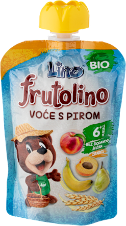 frutolino EKO kašica voće s pirom – 6+ mj. Lino