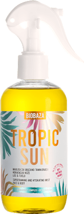 Tropic Sun maglica za ubrzano tamnjenje i hidratizaciju kože  Biobaza