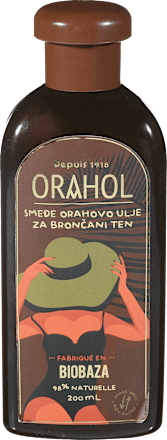 Orahol smeđe orahovo ulje za brončani ten  Biobaza