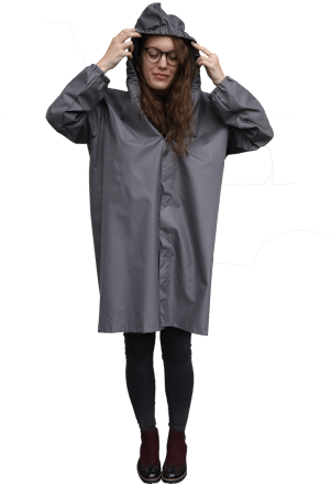 Kabanica za odrasle – siva, vel. L/XL Hrvatski kišobran