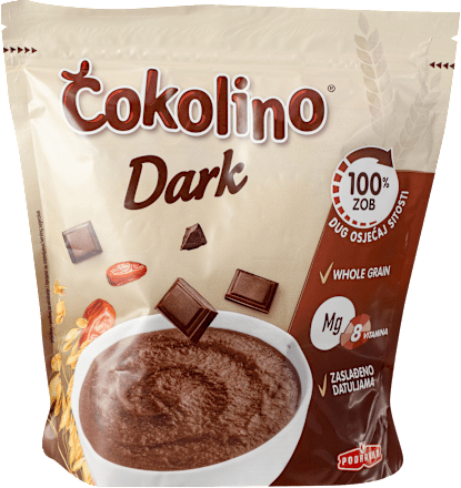 Čokolino Dark instant ovsene pahuljice  Lino