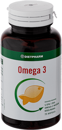 Omega 3 kapsule - dodatak prehrani DIETPHARM