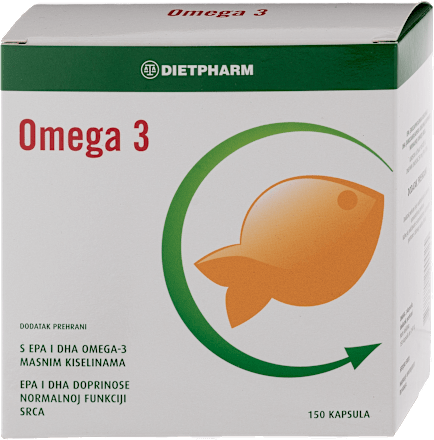 Omega 3 kapsule - dodatak prehrani DIETPHARM