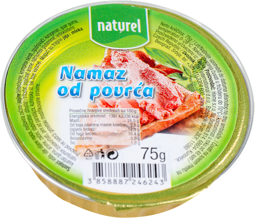 Namaz od povrća naturel