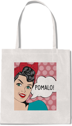 Pamučna vrećica – pomalo PONTES SALUTIS