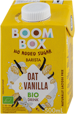 BARISTA organski napitak - ovas i vanila BOOM BOX