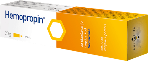 Hemopropin mast za hemoroide apipharma