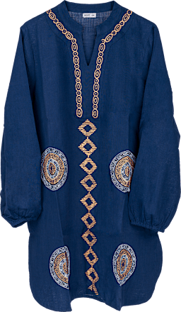 Tunika – plava s detaljima, S/M HOOT