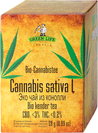 Eko čaj od konoplje, 20 vrećica GREEN LIFE