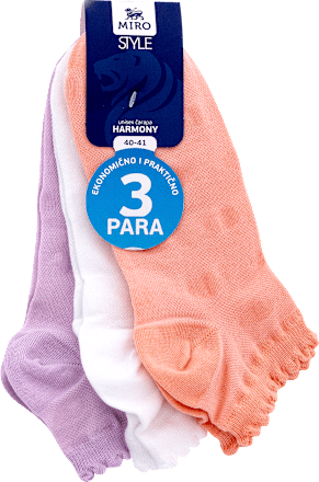 Style Harmony unisex čarapa, veličina 40 – 41, 3 para  MIRO