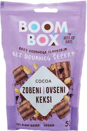 Zobeni keksi - kakao BOOM BOX