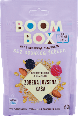Zobena kaša - šumsko voće i badem BOOM BOX