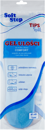 COMFORT gel ulošci za mušku obuću  TIPS