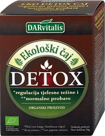 Detox ekološki čaj DARvitalis