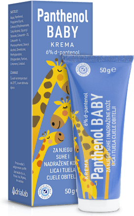 Baby krema 6 % d-pantenola PANTHENOL