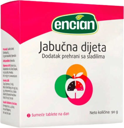 Jabučna dijeta + vitamin B6 encian