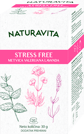 Čaj Stress free, 20 vrećica NATURAVITA