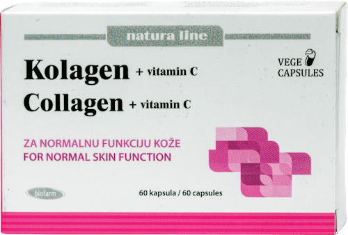 Kolagen kapsule s vitaminom C biofarm