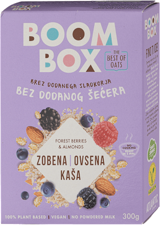 Zobena kaša - šumsko voće i badem BOOM BOX