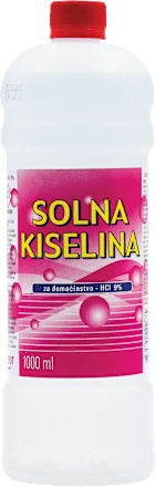 Solna kiselina 9% METEOR