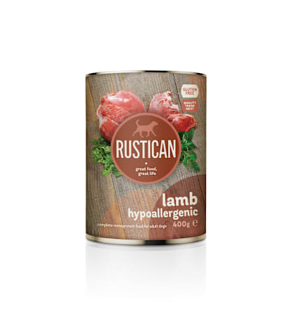 Храна за кучета с агнешко RUSTICAN