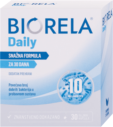 Daily dodatak prehrani s dobrim bakterijama BIORELA
