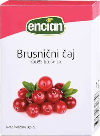 Brusnični čaj  encian