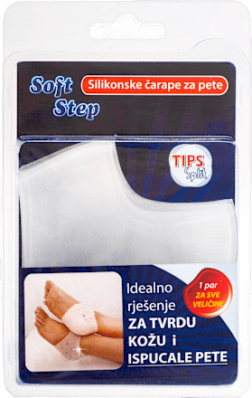 Split Soft Step silikonske čarape za pete TIPS
