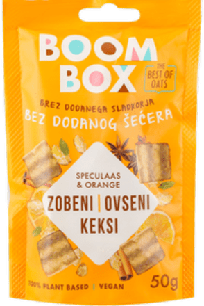 OVSENI KEKS - pomorandža i speculaas  BOOM BOX