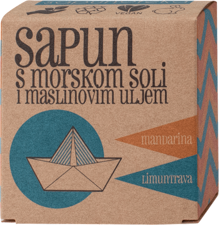 Kruti sapun – mandarina & limuntrava sapunoteka