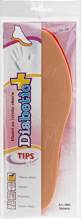 Diabetic ulošci za obuću vel. 35/40 – ženski, 1 par TIPS