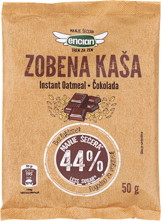 Zobena kaša s čokoladom encian