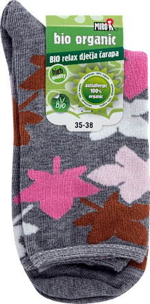 Bio relax dječja čarapa, veličina 35 – 38, 1 par  MIRO