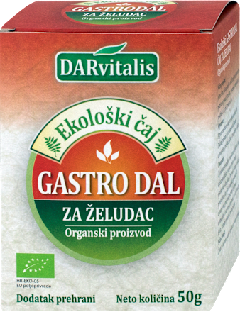 Gastro dal ekološki čaj za želudac DARvitalis