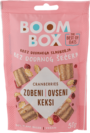 Zobeni keksi - brusnica BOOM BOX
