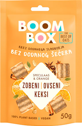 OVSENI KEKS - pomorandža i speculaas  BOOM BOX