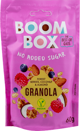 OVSENA GRANOLA - šumsko voće, kokos i badem BOOM BOX