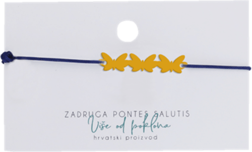 Narukvica - leptirići PONTES SALUTIS