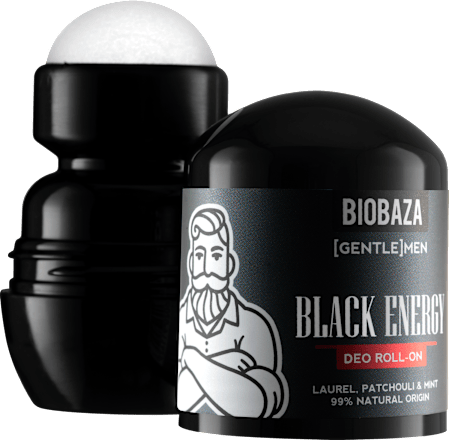 MEN BLACK ENERGY deo roll-on Biobaza