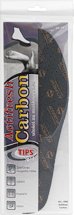 Actifresh Carbon ulošci za obuću vel. 39/46 – muški, 1 par TIPS