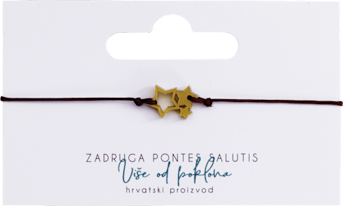 Narukvica - zvjezdice PONTES SALUTIS