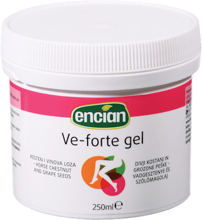 Ve-forte gel – kesten i vinova loza encian