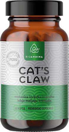Prehransko dopolnilo Cat's Claw BIOANDINA