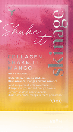 SHAKE IT kolagen - narandža, mango i crvena narandža, 20 x 9,3 gr yasenka