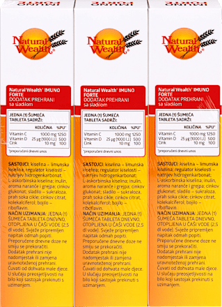Immuno Forte – kapsule Natural Wealth
