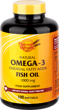 Prirodne Omega-3 esencijalne masne kiseline Natural Wealth