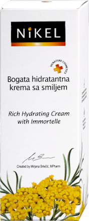 Bogata hidratantna krema sa smiljem NIKEL