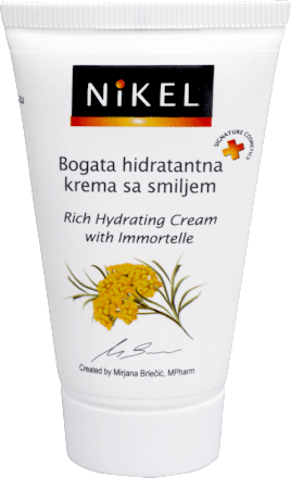 Bogata hidratantna krema sa smiljem NIKEL