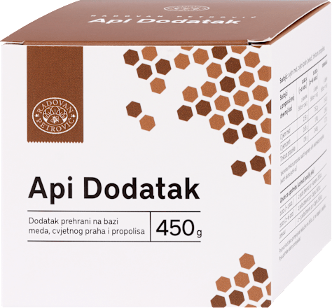Api Dodatak prehrani na bazi meda RADOVAN PETROVIĆ